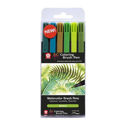 Koi Color Brush Botanic - 6 colores