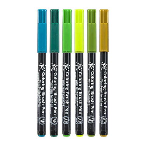 Koi Color Brush Botanic - 6 colores
