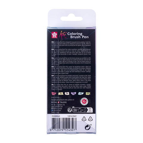 Koi Color Brush Pastel - 6 colores