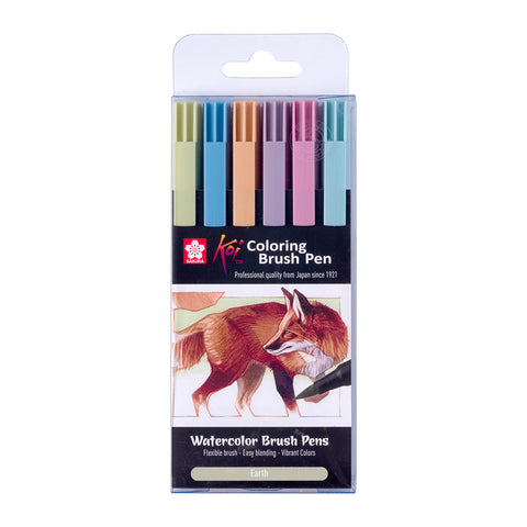Koi Color Brush Terra - 6 colores