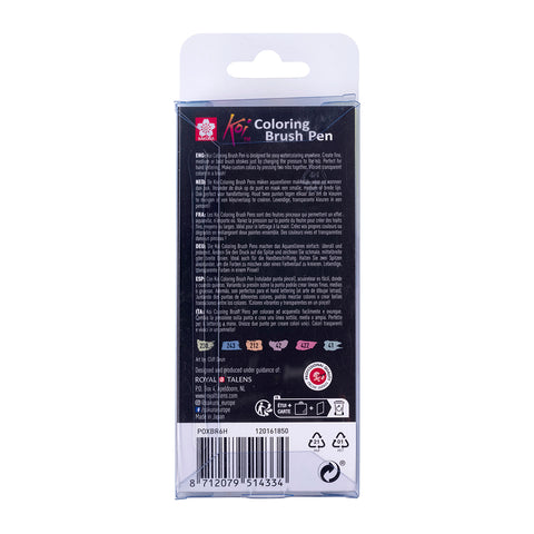 Koi Color Brush Terra - 6 colores