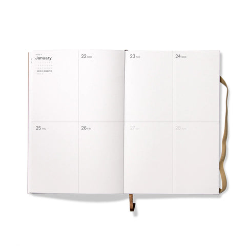 Agenda Semanal 2025 A5 Slim - Octagon Design