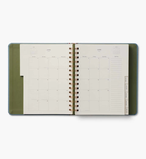 Agenda 2026-2027 Rifle Paper Co - 17 meses - 21x17,5cm Paisley