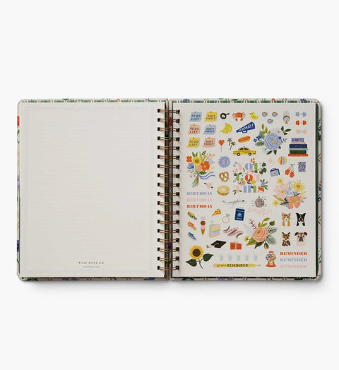 Agenda 2026-2027 Rifle Paper Co - 17 meses - 21x25cm Garden Study