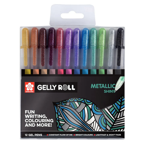 Set 12 Gelly Roll Metallic