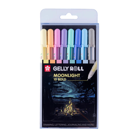 Set 8 Gelly Roll Moonlight Pastel