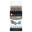 Sakura Pigma Micron 05 - Estuche 6 colores básicos