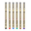 Sakura Pigma Micron 05 - Estuche 6 colores básicos