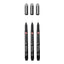 Sakura Pigma Micron Black Edition 3 grosores