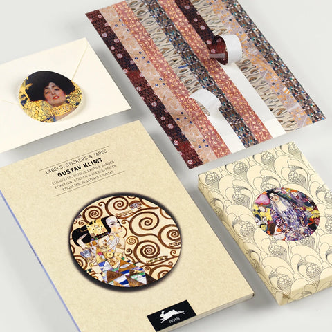 Libro con 250 pegatinas - Gustav Klimt