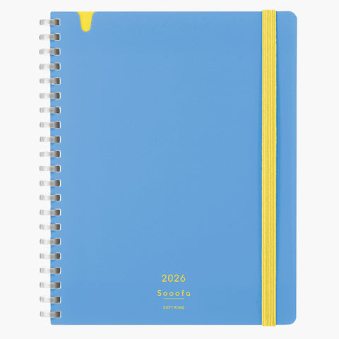 Sooofa Agenda mensual 2026 y notas | Azul