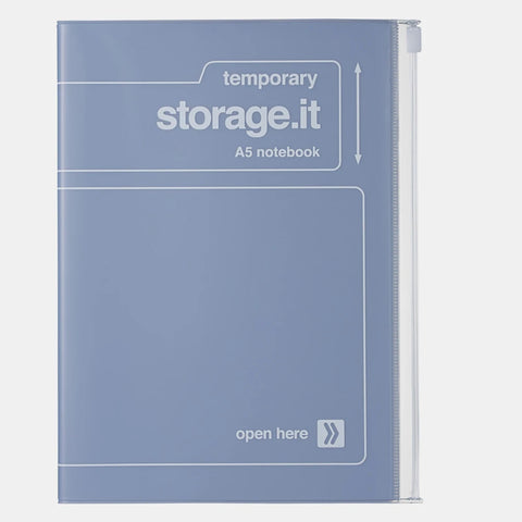 Cuaderno Storage A5 Azul - Funda y recambio Mark's