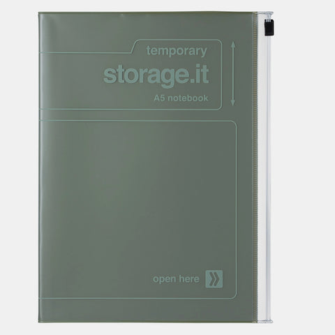 Cuaderno Storage A5 Verde - Funda y recambio Mark's