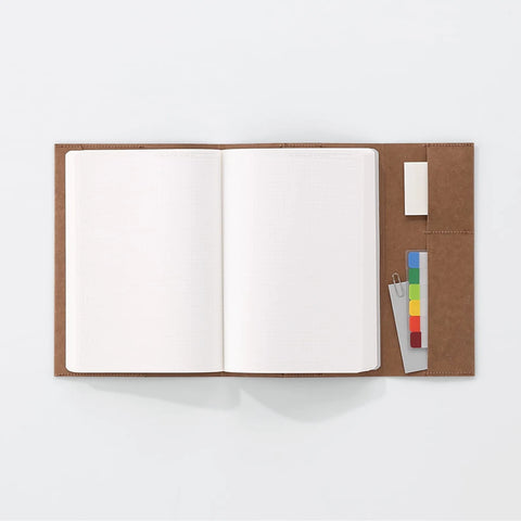 Cuaderno 365 Days Stalogy Liso + Funda Camel