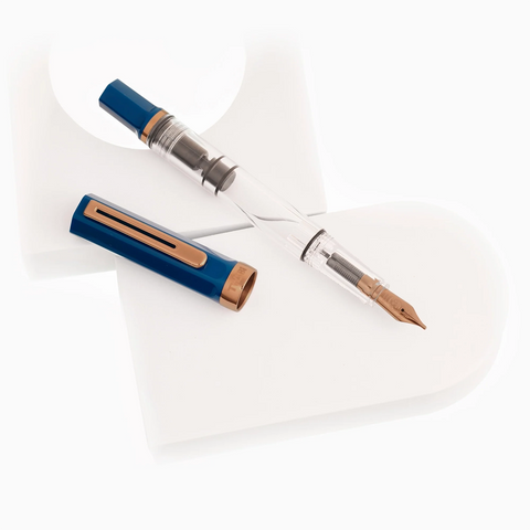 Pluma TWSBI ECO Indigo Blue Bronze