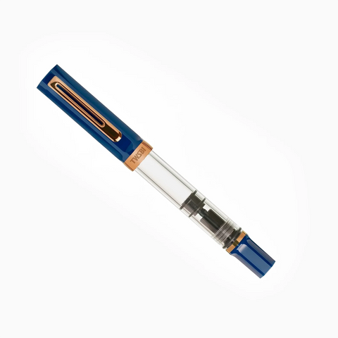 Pluma TWSBI ECO Indigo Blue Bronze