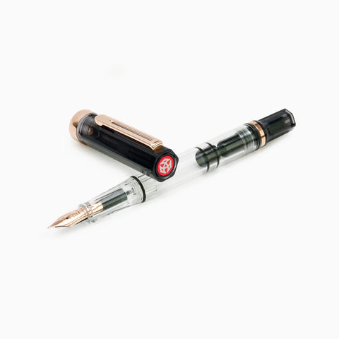 Pluma TWSBI ECO Smoke Rosegold EF