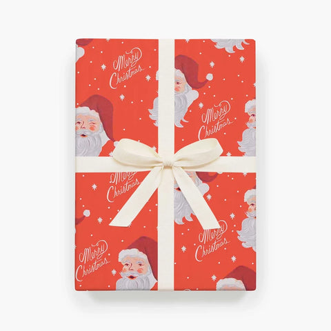 Papel regalo Rifle Paper Co - Santa