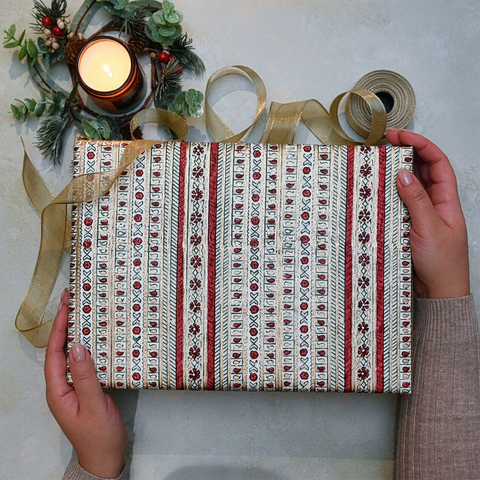 Papel regalo algodón 50x70cm - Benares Festive