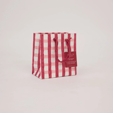 Bolsa de regalo pequeña - Papel artesanal Christmas Pudding