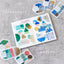 Stickers COFFRET Cuadrado - Verdes