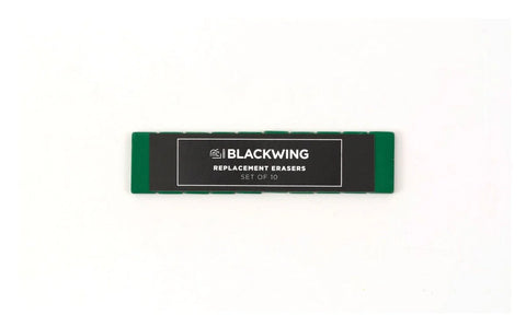 Goma de borrar - 10 recambios para el lápiz Blackwing