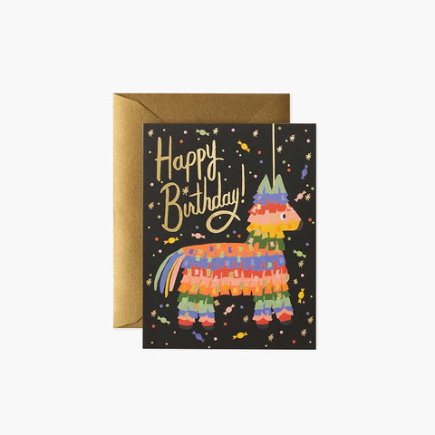 Tarjeta Felicitación Cumpleaños - Piñata