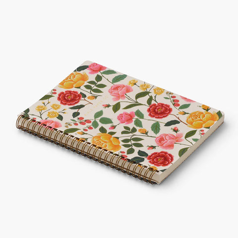 Cuaderno con anillas Rifle Paper Co - Rosas