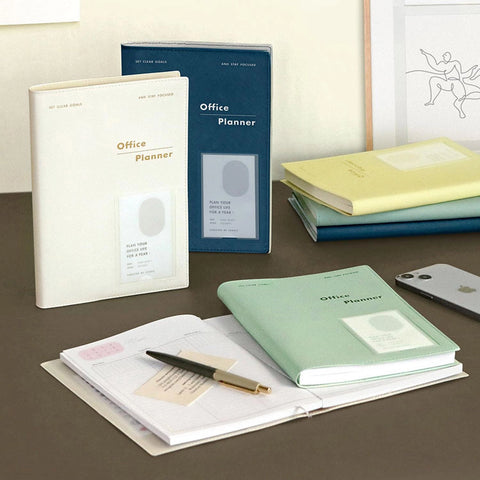 Agenda sin fechas Office Planner V.2 - Steel Blue