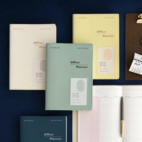 Agenda sin fechas Office Planner V.2 - Mint