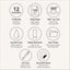 Agenda sin fechas Office Planner V.2 - Mint