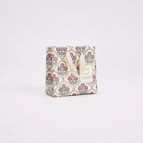 Bolsa de regalo pequeña - Papel artesanal Pink Earth