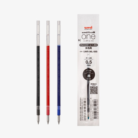 Recambio tinta multipen Uniball One 3 colores
