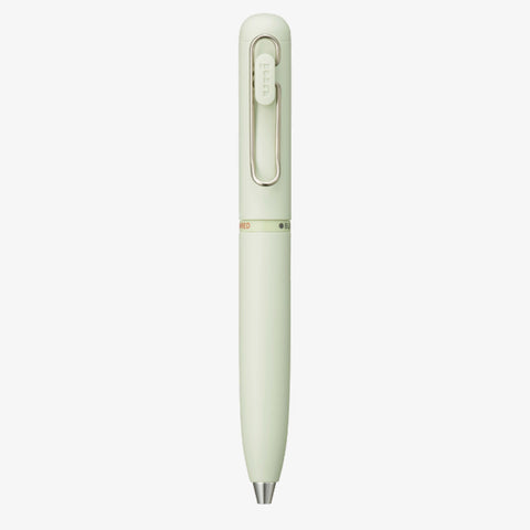 Bolígrafo tricolor Uniball One 3 0,38mm - Verde claro
