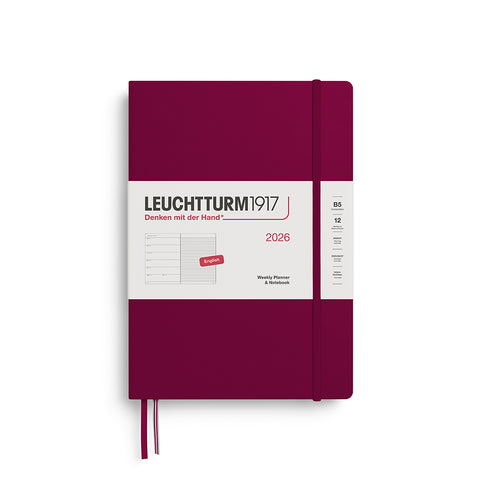 Agenda 2026 B5 SV y notas Leuchtturm1917