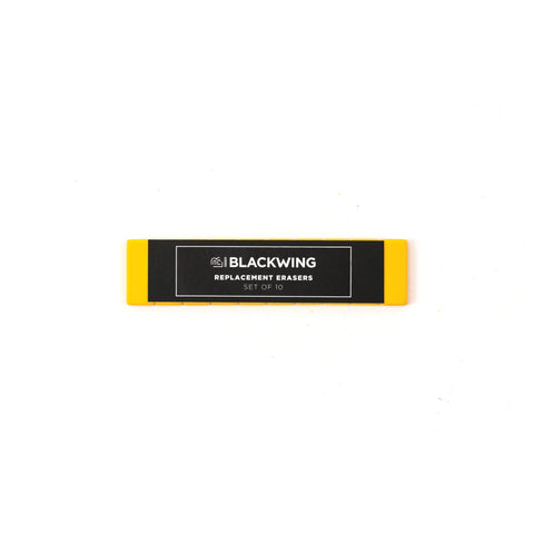 Goma de borrar - 10 recambios para el lápiz Blackwing