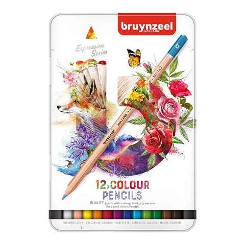 12 Lápices de colores - Bruynzeel