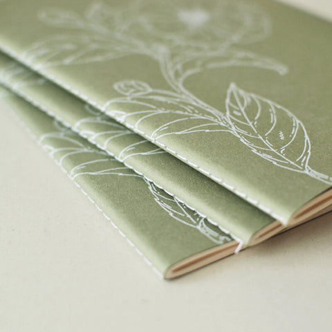 Cuaderno cosido Camellia - Beija-flor