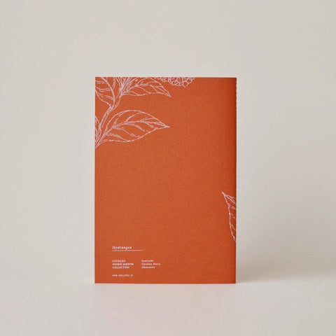 Cuaderno cosido Hydrangea - Beija Flor