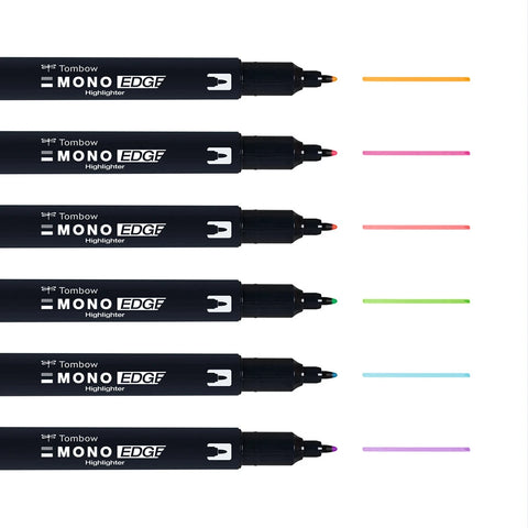 Marcador flúor Mono Edge doble punta - Tombow