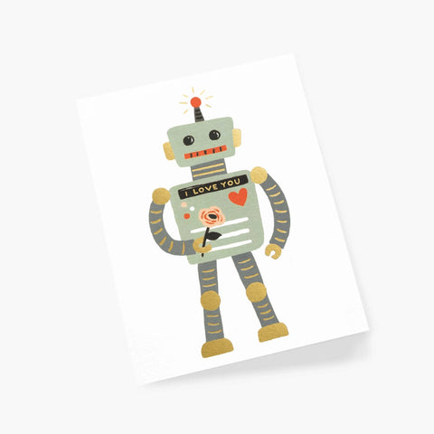 Tarjeta - Love Robot